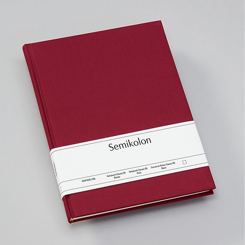 Notebook Classic B5 Burgundy