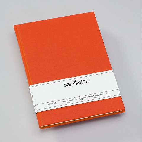 Notebook Classic B5 Orange