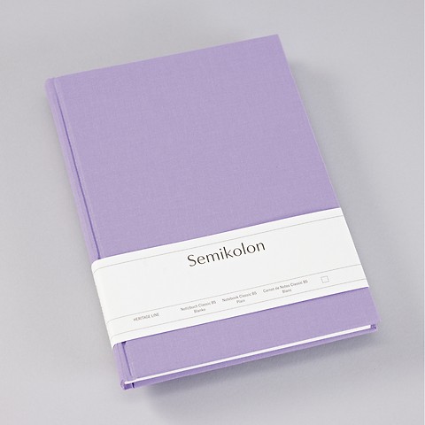 Notebook Classic B5 Lilac Silk