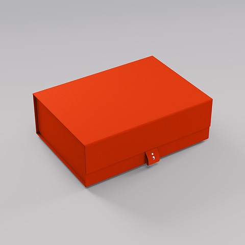 4Rooms Storage Box Orange XSmall