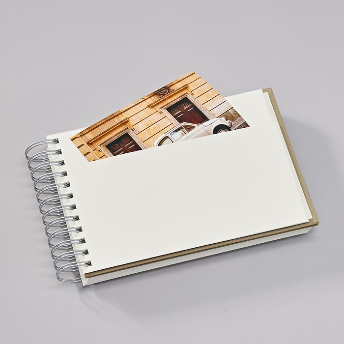 Spiral Photo Album Mini Mucho | Cream Pages | Fango