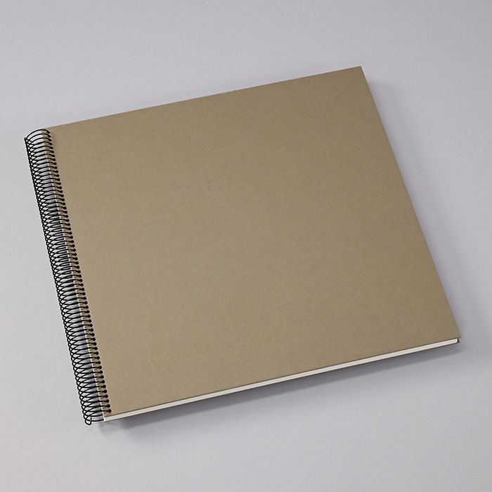 Spiral Photo Album Large | Cream Pages | Fango