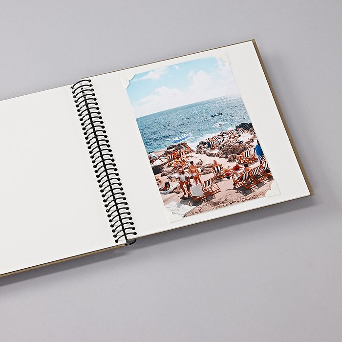 Spiral Photo Album Piccolino |  Cream Pages | Matcha