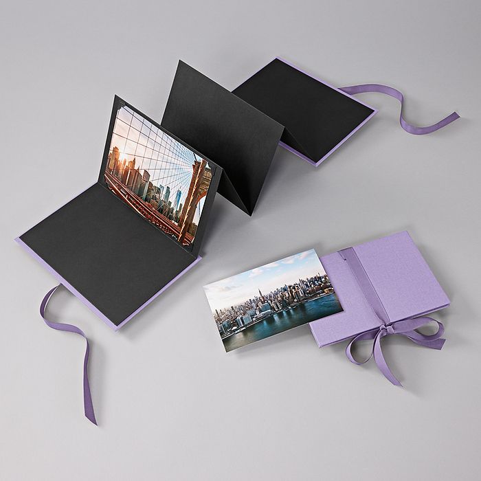 Leporello Grande | Lilac Silk