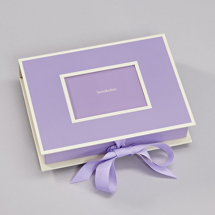 Small Photobox | Lilac Silk