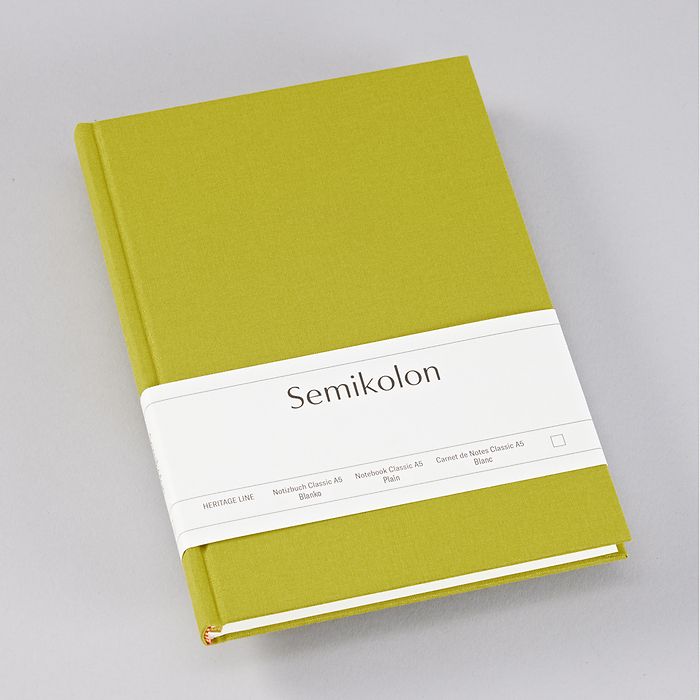 Notebook Classic | A5 | Matcha | Plain