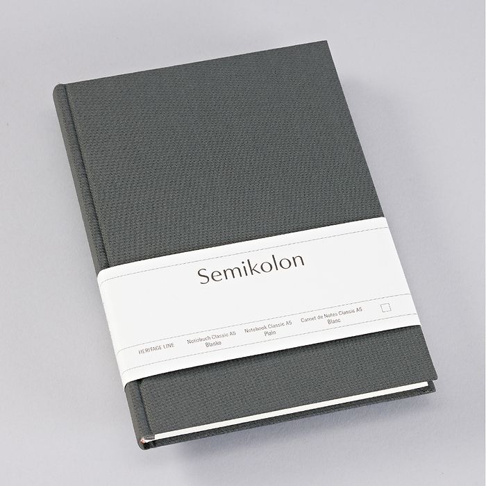 Notebook Classic | A5 | Lava Stone | Plain