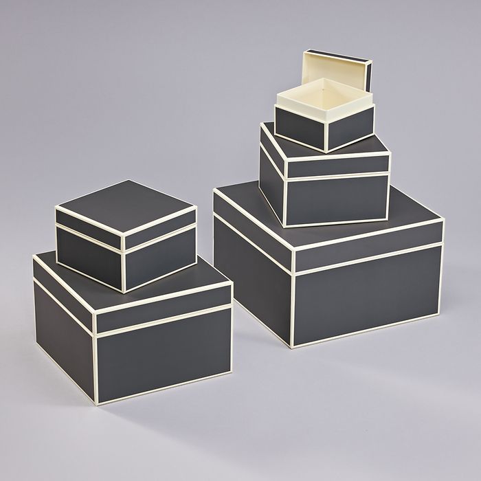 Set of 5 Gift Boxes | Lava Stone